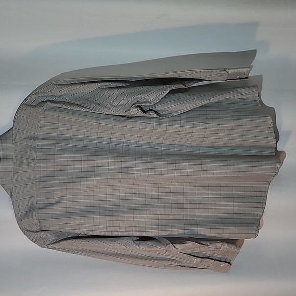 Men shirt long sleeve Nordstrom size 17 1/2 Houndstooth pattern - Picture 2 of 9